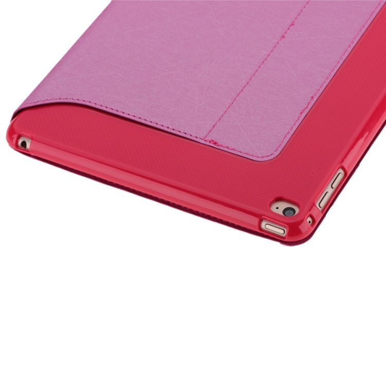Silk Texture Leather Case with Holder & Card Slots for iPad Air 2 / iPad 6