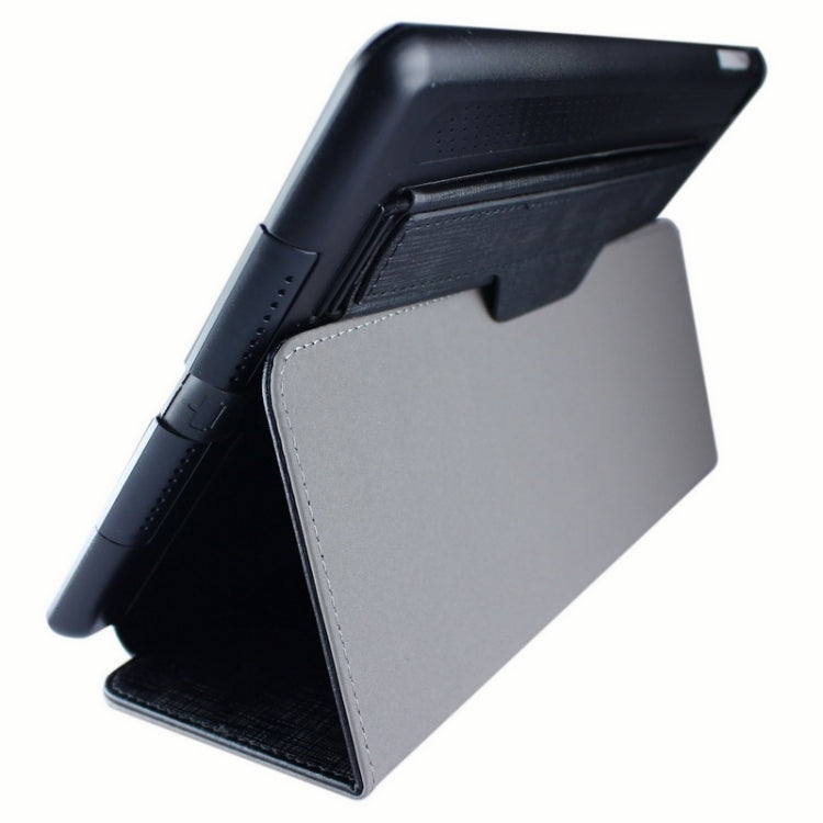 Cross Texture Multifunctional Smart Leather Case with Holder & Sleep / Wake-up Function & Loud Speaker for iPad Air 2 / iPad 6