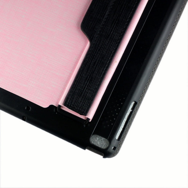 Cross Texture Multifunctional Smart Leather Case with Holder & Sleep / Wake-up Function & Loud Speaker for iPad Air 2 / iPad 6