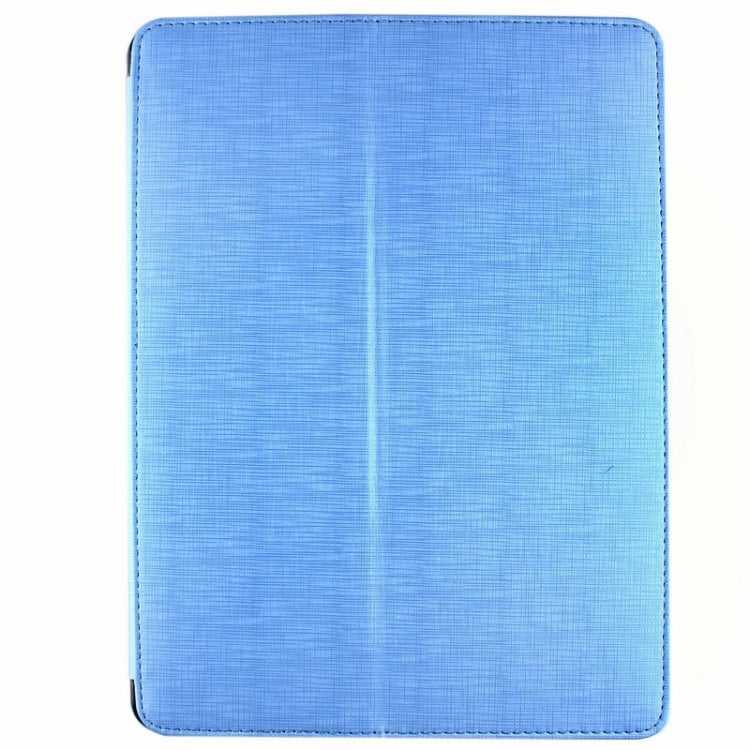 Cross Texture Multifunctional Smart Leather Case with Holder & Sleep / Wake-up Function & Loud Speaker for iPad Air 2 / iPad 6