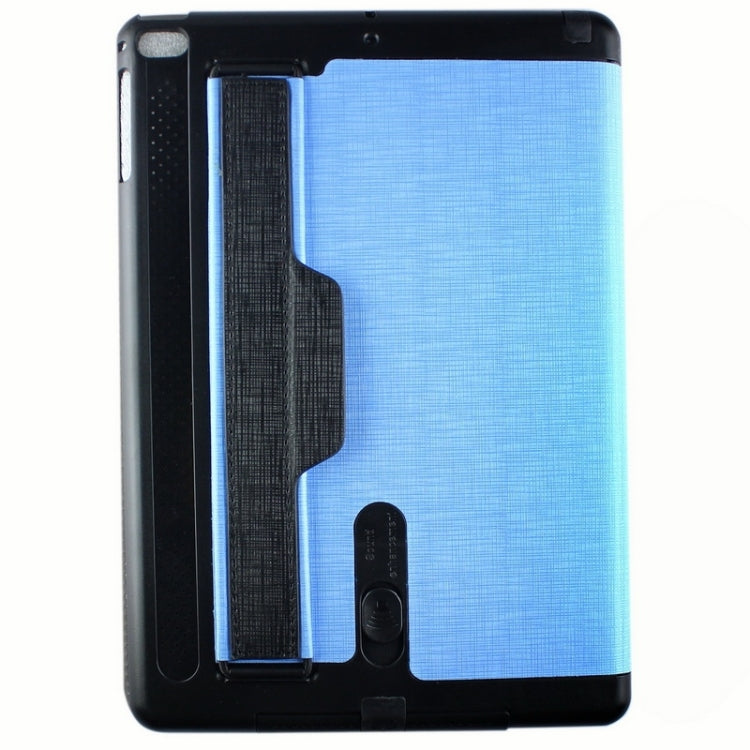 Cross Texture Multifunctional Smart Leather Case with Holder & Sleep / Wake-up Function & Loud Speaker for iPad Air 2 / iPad 6