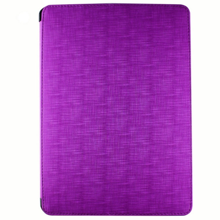 Cross Texture Multifunctional Smart Leather Case with Holder & Sleep / Wake-up Function & Loud Speaker for iPad Air 2 / iPad 6