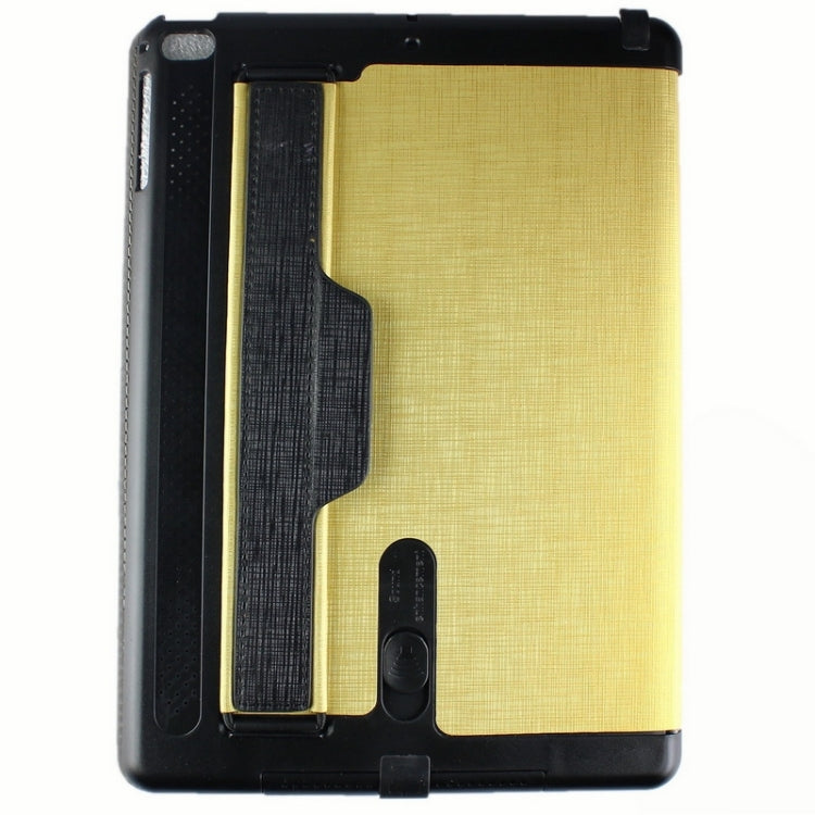 Cross Texture Multifunctional Smart Leather Case with Holder & Sleep / Wake-up Function & Loud Speaker for iPad Air 2 / iPad 6