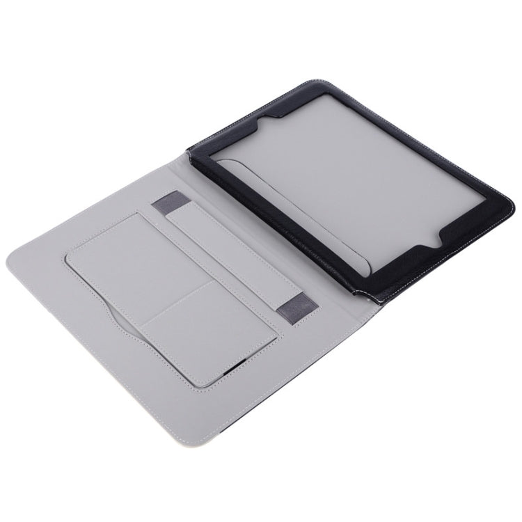Ultrathin Buffalo Texture Handheld PU Leather Case with Holder for iPad Air 2 / iPad 6