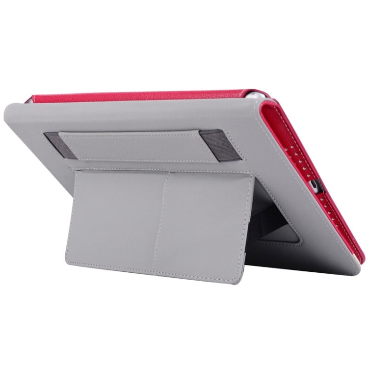 Ultrathin Buffalo Texture Handheld PU Leather Case with Holder for iPad Air 2 / iPad 6