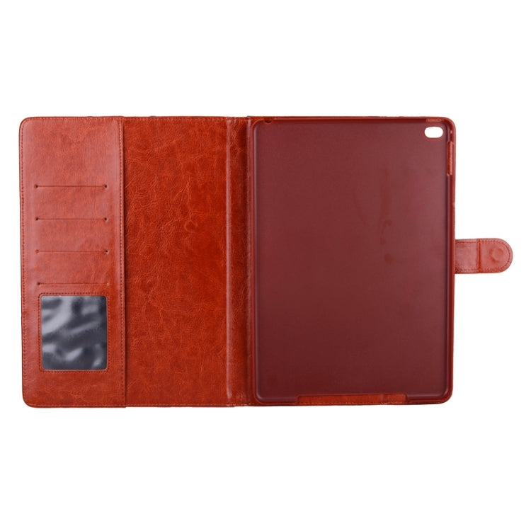 Leaves and Flowers Pattern Smart Cover Leather Case with Card Slots & Wallet & Holder & Sleep / Wake-up Function for iPad Air 2 / iPad 6