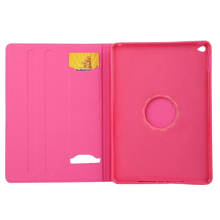 Brushed Texture Leather Case with Card Slots & Holder for iPad Air 2