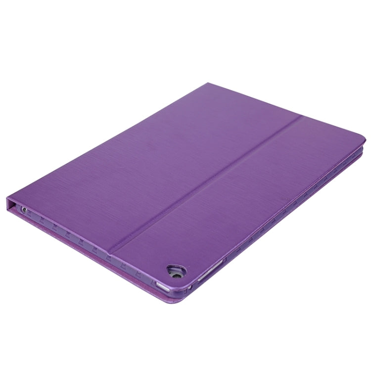 Brushed Texture Leather Case with Card Slots & Holder for iPad Air 2