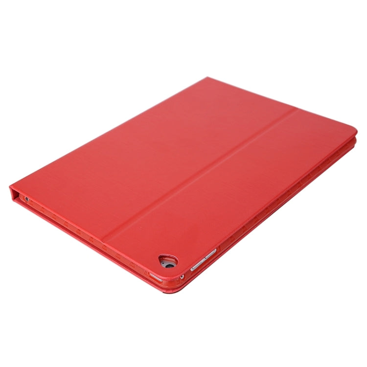Brushed Texture Leather Case with Card Slots & Holder for iPad Air 2