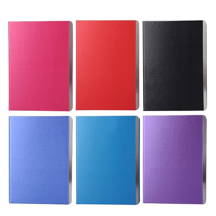 Brushed Texture Leather Case with Card Slots & Holder for iPad Air 2