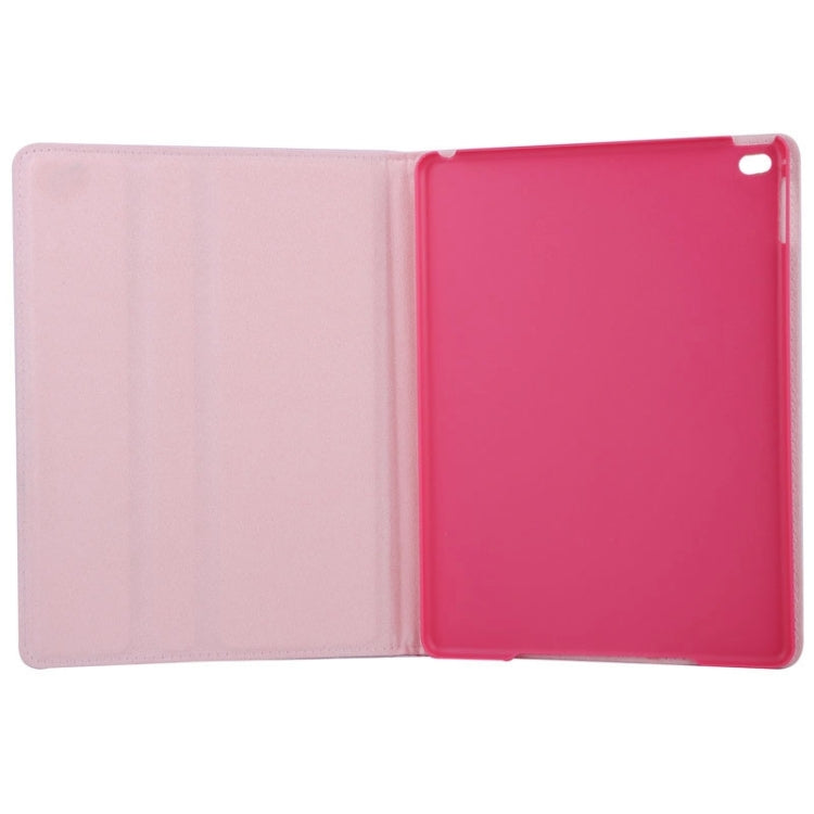 Crown Plaid Texture Horizontal Flip Smart Leather Case with Holder for iPad Air 2 / iPad 6