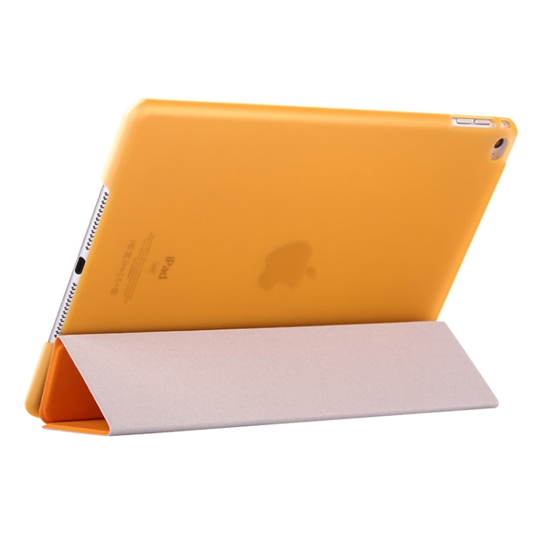Smart Cover Series 3-folding Leather Case with Holder for iPad air 2 / iPad 6