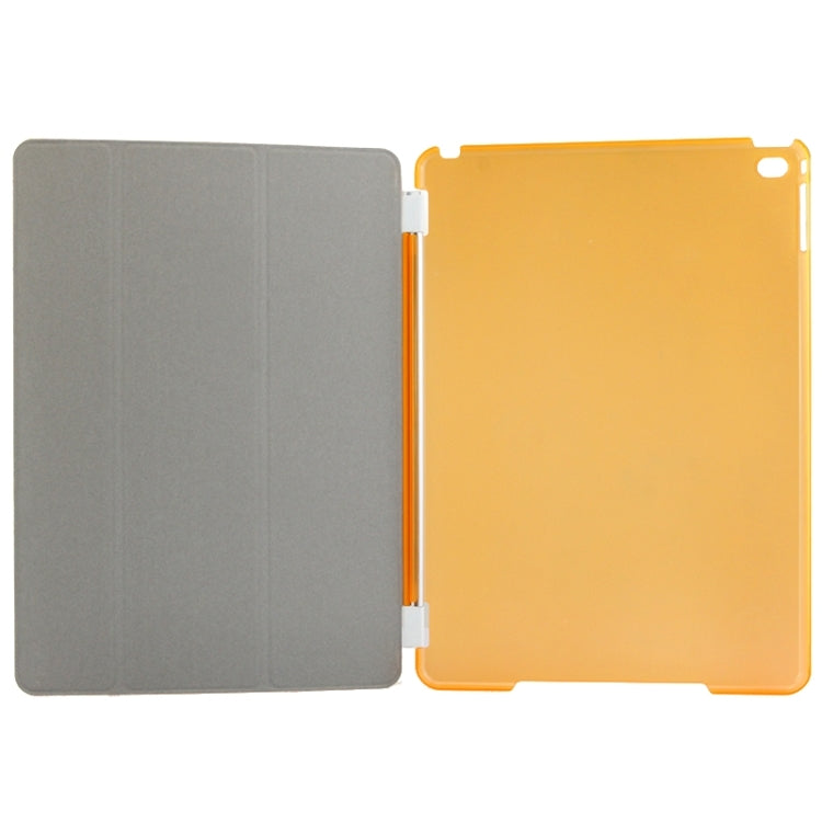 Smart Cover Series 3-folding Leather Case with Holder for iPad air 2 / iPad 6