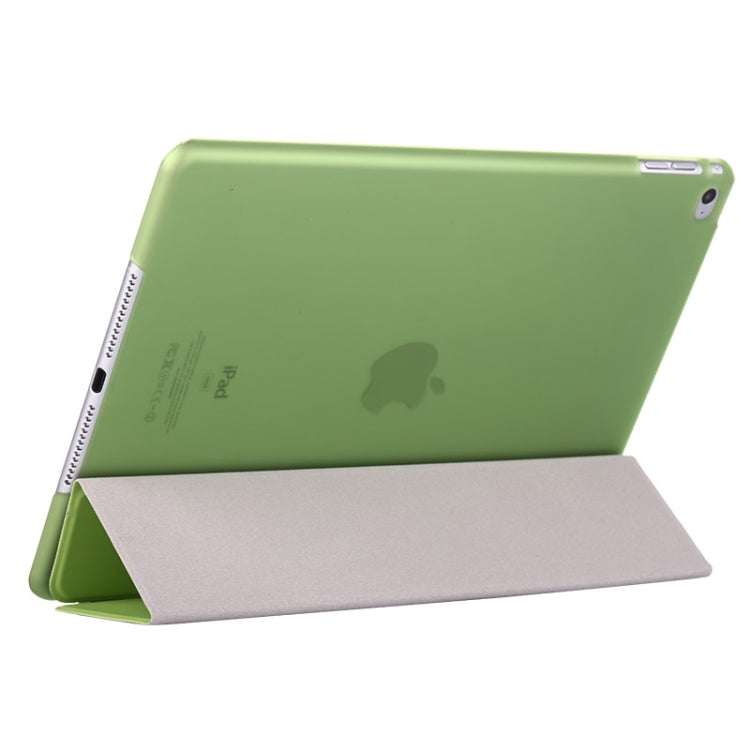 Smart Cover Series 3-folding Leather Case with Holder for iPad air 2 / iPad 6