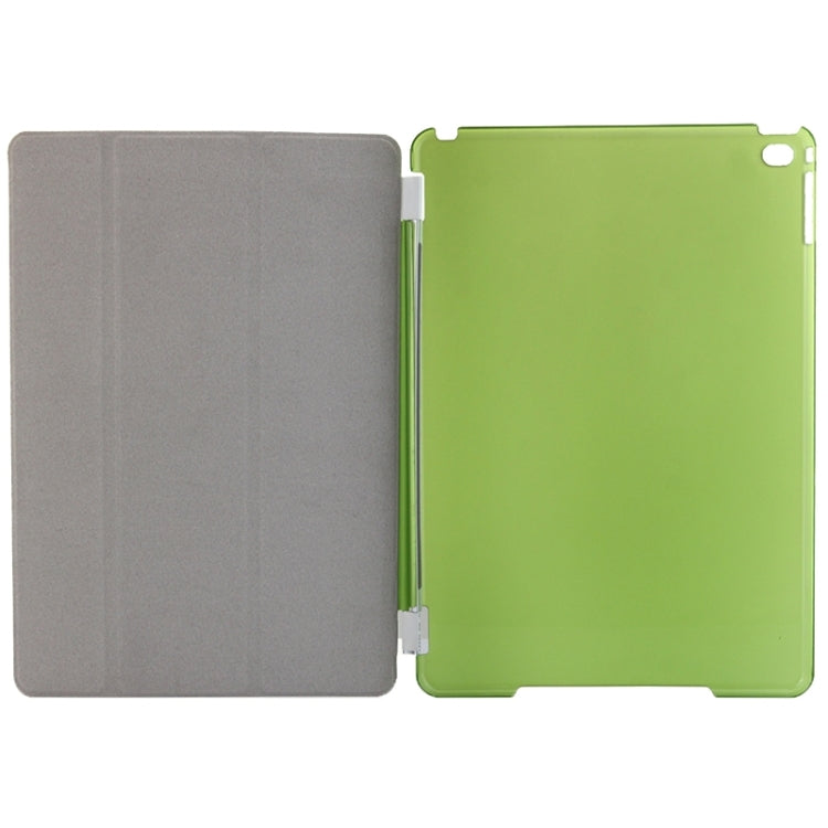 Smart Cover Series 3-folding Leather Case with Holder for iPad air 2 / iPad 6