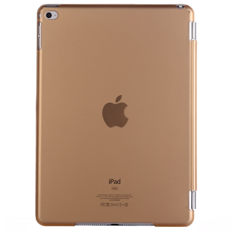 Smart Cover Series 3-folding Leather Case with Holder for iPad air 2 / iPad 6