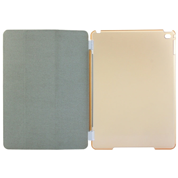 Smart Cover Series 3-folding Leather Case with Holder for iPad air 2 / iPad 6