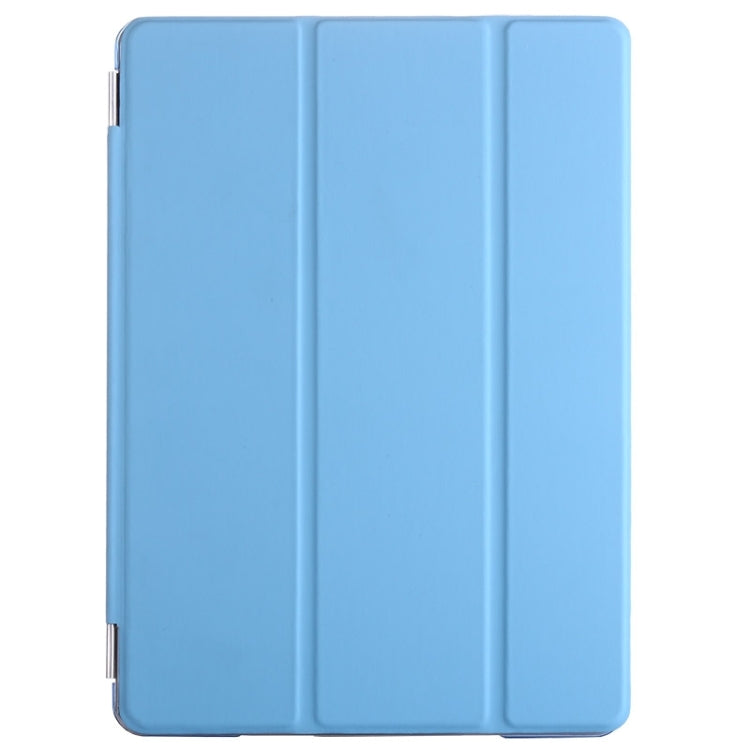 Smart Cover Series 3-folding Leather Case with Holder for iPad air 2 / iPad 6