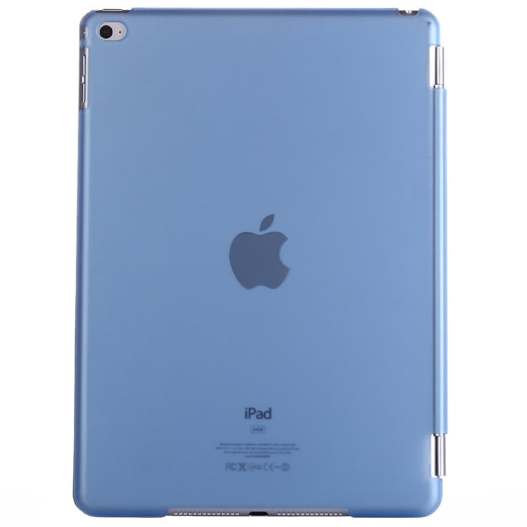 Smart Cover Series 3-folding Leather Case with Holder for iPad air 2 / iPad 6