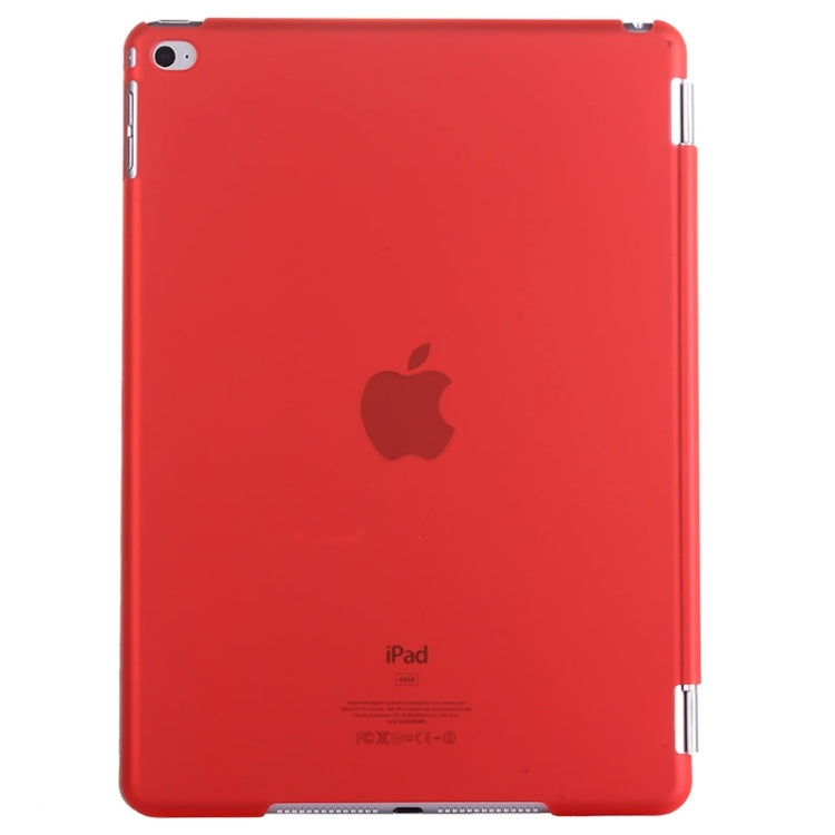 Smart Cover Series 3-folding Leather Case with Holder for iPad air 2 / iPad 6
