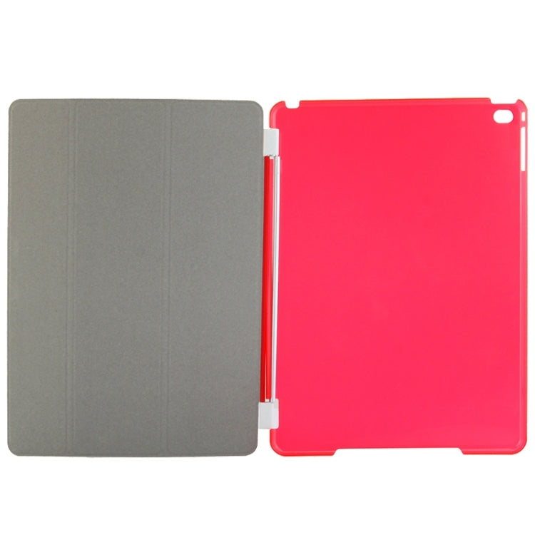 Smart Cover Series 3-folding Leather Case with Holder for iPad air 2 / iPad 6