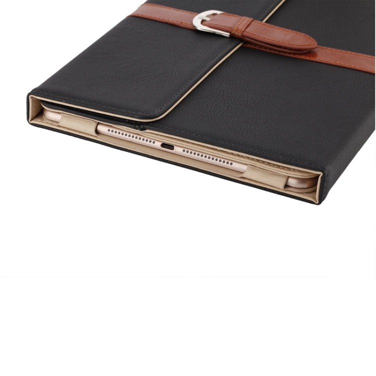 Bussiness Style Horizontal Flip Leather Case with 3-Folding Holder & Buckle for iPad Air 2 / 1 / iPad 6 / 5