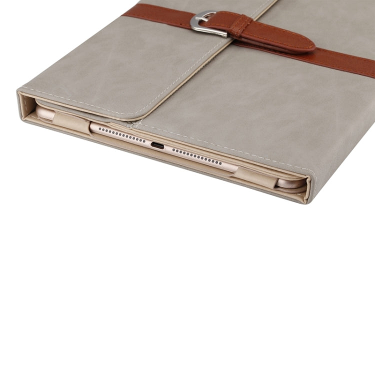 Bussiness Style Horizontal Flip Leather Case with 3-Folding Holder & Buckle for iPad Air 2 / 1 / iPad 6 / 5