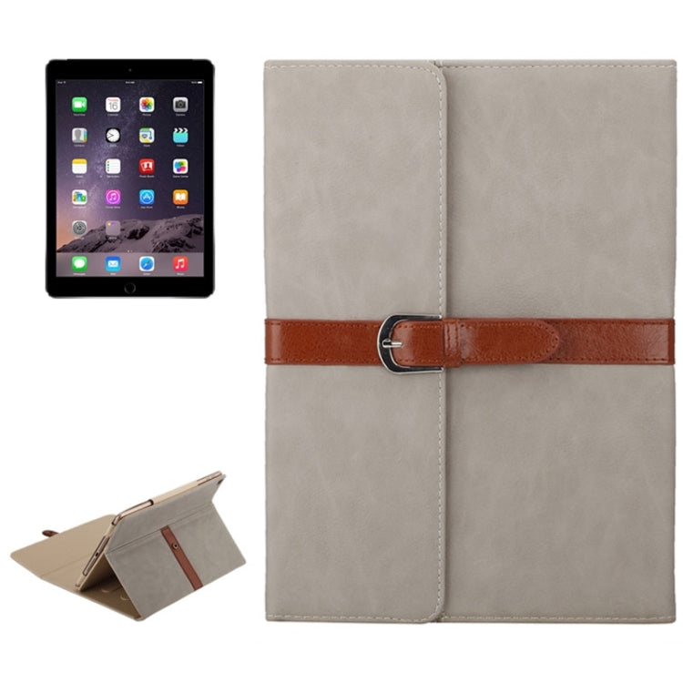 Bussiness Style Horizontal Flip Leather Case with 3-Folding Holder & Buckle for iPad Air 2 / 1 / iPad 6 / 5