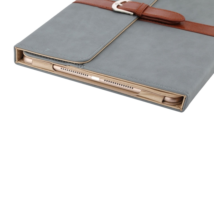 Bussiness Style Horizontal Flip Leather Case with 3-Folding Holder & Buckle for iPad Air 2 / 1 / iPad 6 / 5