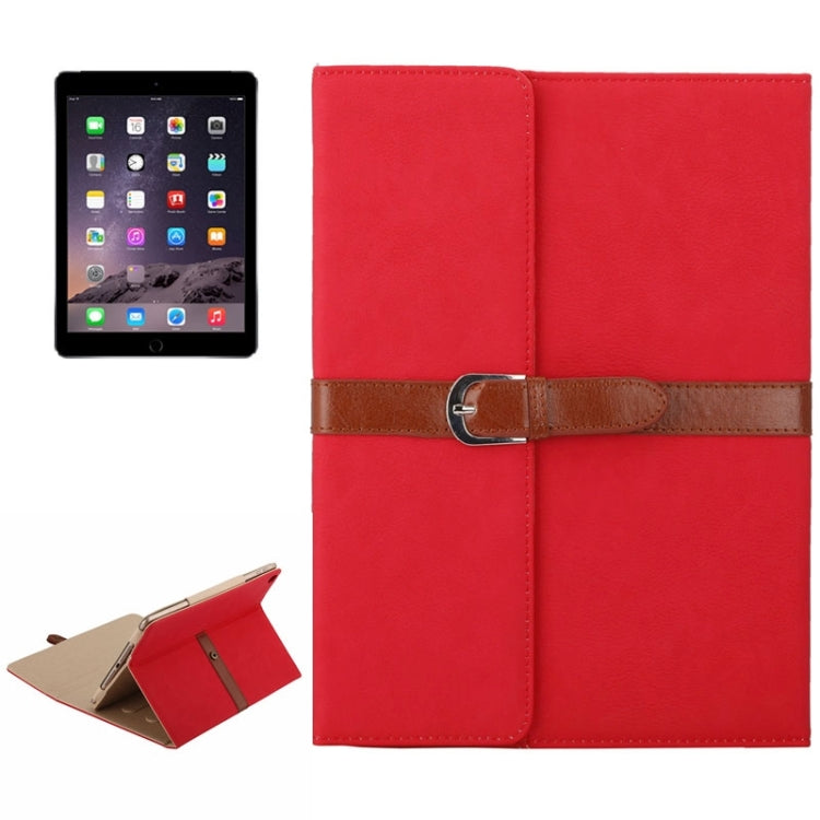 Bussiness Style Horizontal Flip Leather Case with 3-Folding Holder & Buckle for iPad Air 2 / 1 / iPad 6 / 5