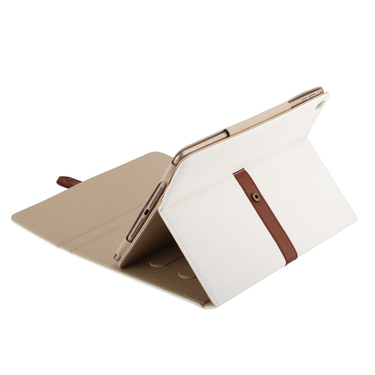 Bussiness Style Horizontal Flip Leather Case with 3-Folding Holder & Buckle for iPad Air 2 / 1 / iPad 6 / 5