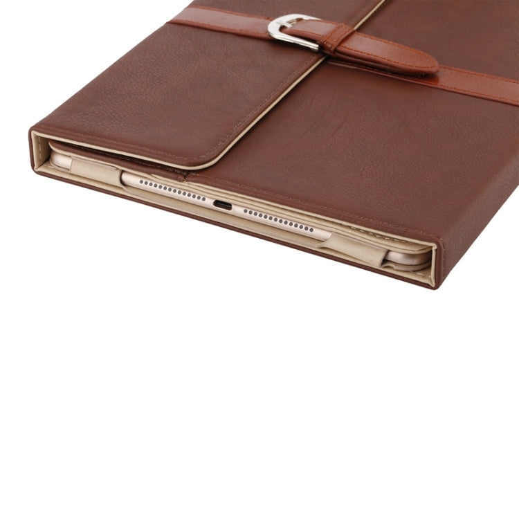 Bussiness Style Horizontal Flip Leather Case with 3-Folding Holder & Buckle for iPad Air 2 / 1 / iPad 6 / 5