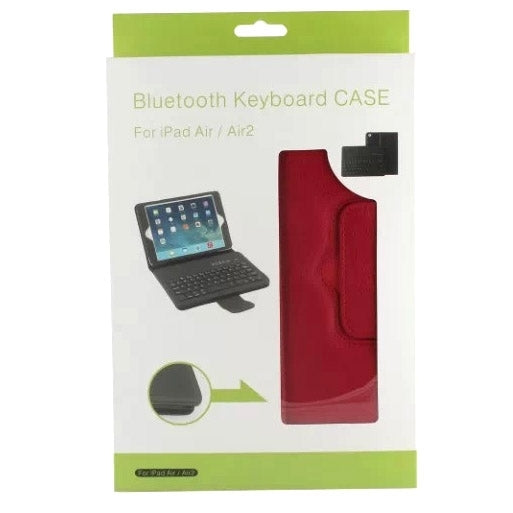 For iPad Air 2 / iPad Air Detachable Bluetooth Keyboard Tablet Case with Sleep / Wake-up Function & Holder, Operating Distance: 10m