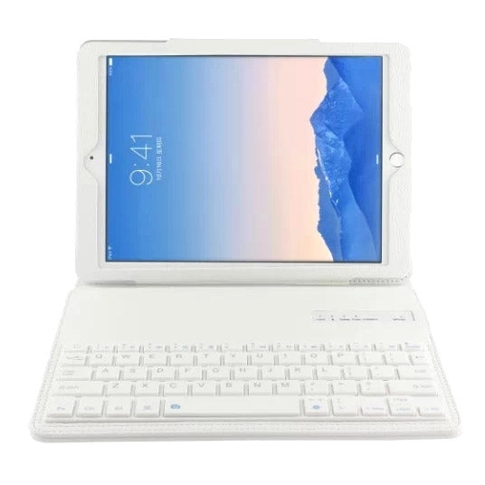 For iPad Air 2 / iPad Air Detachable Bluetooth Keyboard Tablet Case with Sleep / Wake-up Function & Holder, Operating Distance: 10m