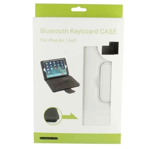 For iPad Air 2 / iPad Air Detachable Bluetooth Keyboard Tablet Case with Sleep / Wake-up Function & Holder, Operating Distance: 10m