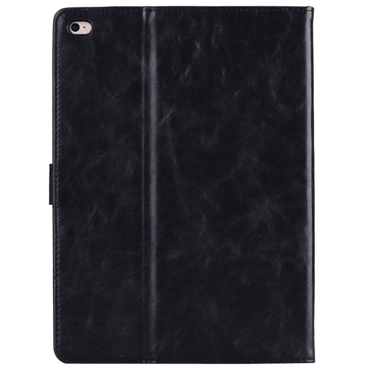 Cowhide Texture Horizontal Flip Leather Case with Holder & Card Slots for iPad Air 2 / iPad 6