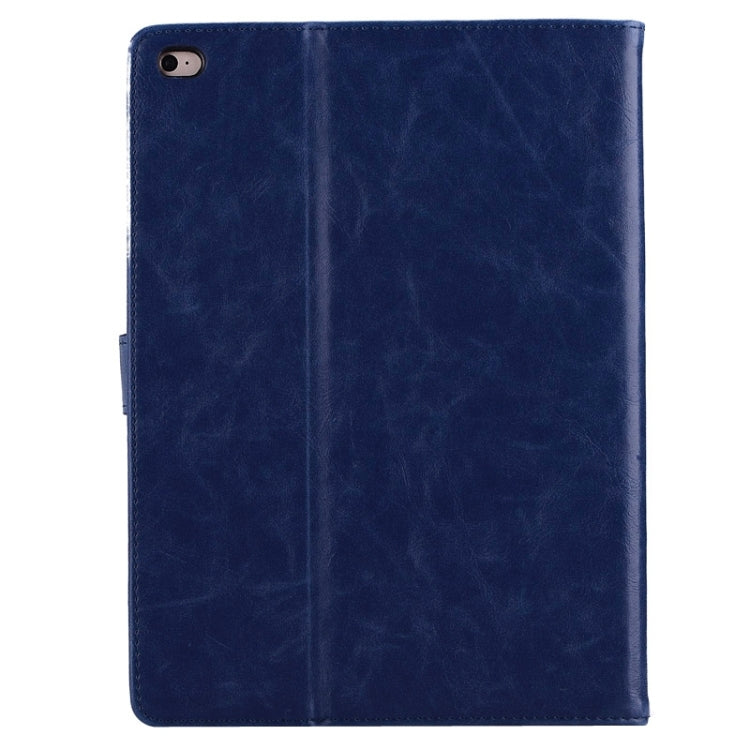 Cowhide Texture Horizontal Flip Leather Case with Holder & Card Slots for iPad Air 2 / iPad 6