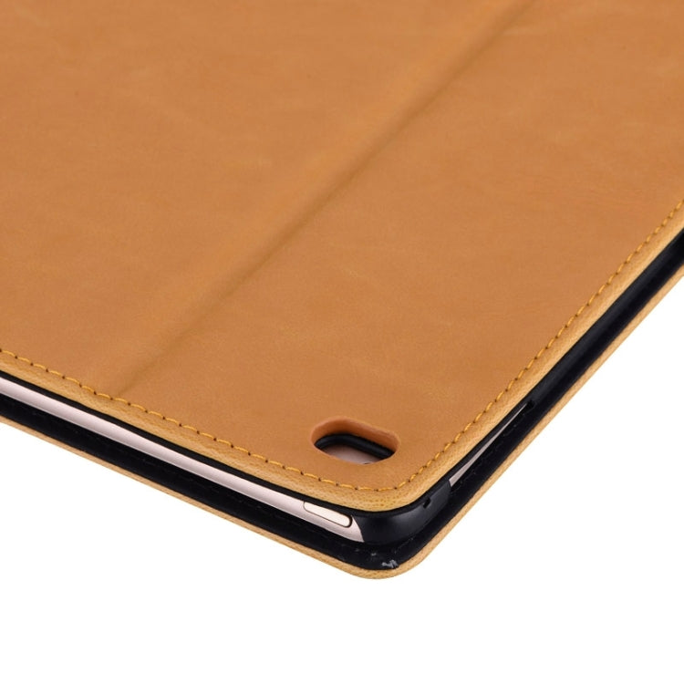 Cowhide Texture Horizontal Flip Leather Case with Holder & Card Slots for iPad Air 2 / iPad 6