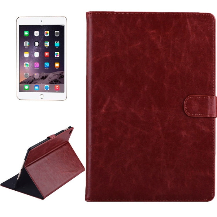 Cowhide Texture Horizontal Flip Leather Case with Holder & Card Slots for iPad Air 2 / iPad 6