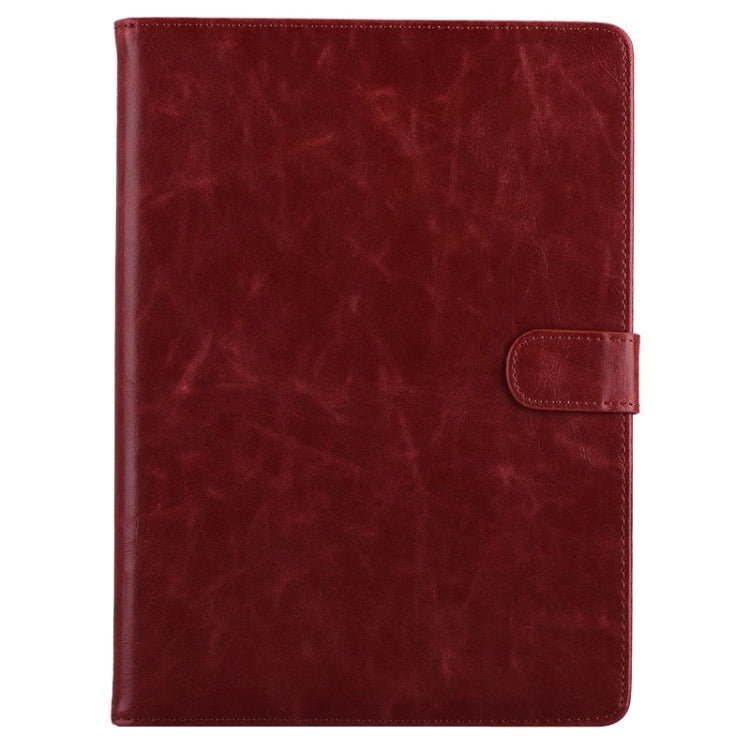 Cowhide Texture Horizontal Flip Leather Case with Holder & Card Slots for iPad Air 2 / iPad 6