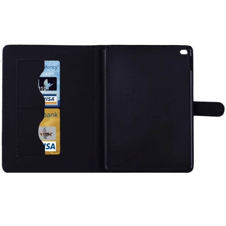 Cowhide Texture Horizontal Flip Leather Case with Holder & Card Slots for iPad Air 2 / iPad 6