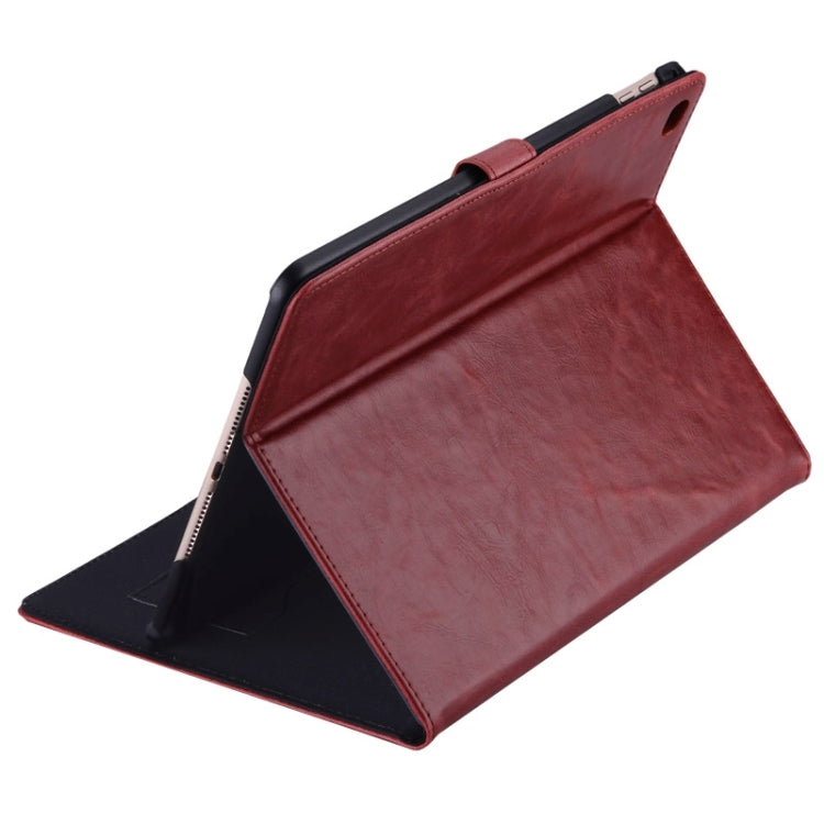 Cowhide Texture Horizontal Flip Leather Case with Holder & Card Slots for iPad Air 2 / iPad 6