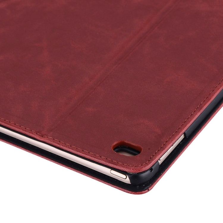 Cowhide Texture Horizontal Flip Leather Case with Holder & Card Slots for iPad Air 2 / iPad 6