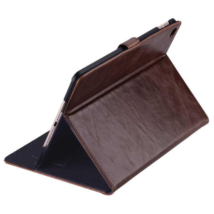 Cowhide Texture Horizontal Flip Leather Case with Holder & Card Slots for iPad Air 2 / iPad 6
