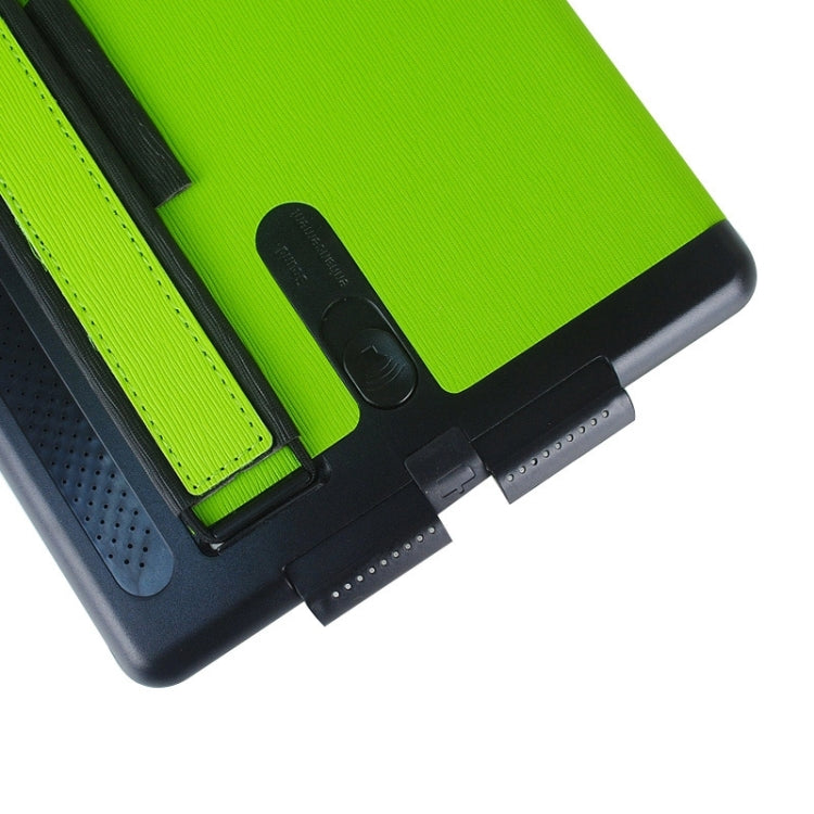 Toothpick Texture Expand Sound Handheld Leather Case with Holder & Sleep Function for iPad Air 2 / iPad 6