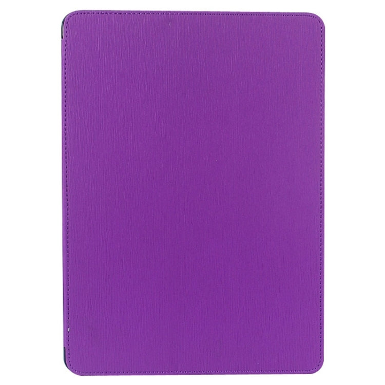 Toothpick Texture Expand Sound Handheld Leather Case with Holder & Sleep Function for iPad Air 2 / iPad 6
