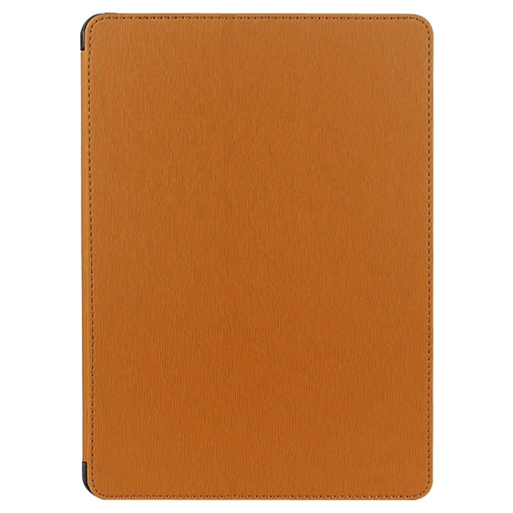 Toothpick Texture Expand Sound Handheld Leather Case with Holder & Sleep Function for iPad Air 2 / iPad 6