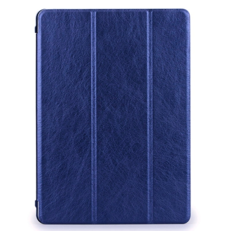 Crazy House Texture Ultra-thin Smart Cover Leather Case with 3-fold Holder for iPad Air 2 / iPad 6