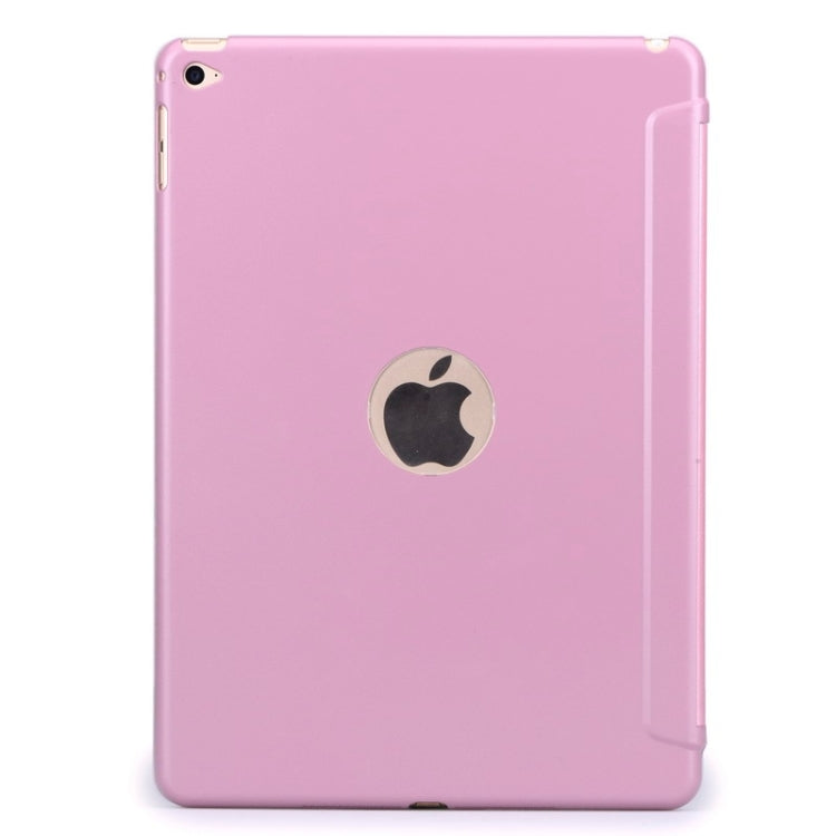 Crazy House Texture Ultra-thin Smart Cover Leather Case with 3-fold Holder for iPad Air 2 / iPad 6