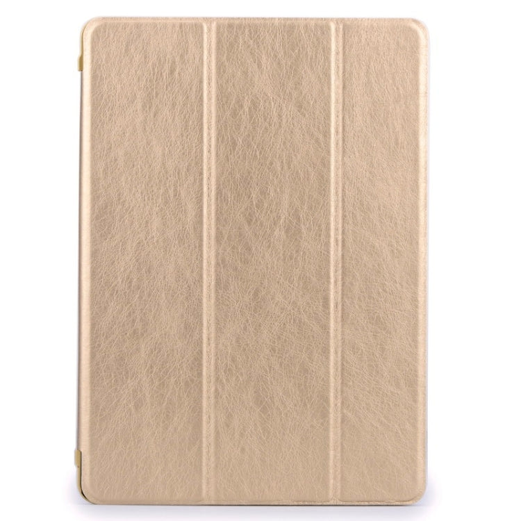 Crazy House Texture Ultra-thin Smart Cover Leather Case with 3-fold Holder for iPad Air 2 / iPad 6